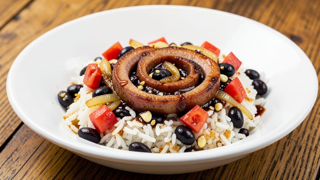 Black Beans, Rice, and Andouille Sausage Recipe: Smoky Cajun One-Pot Magic