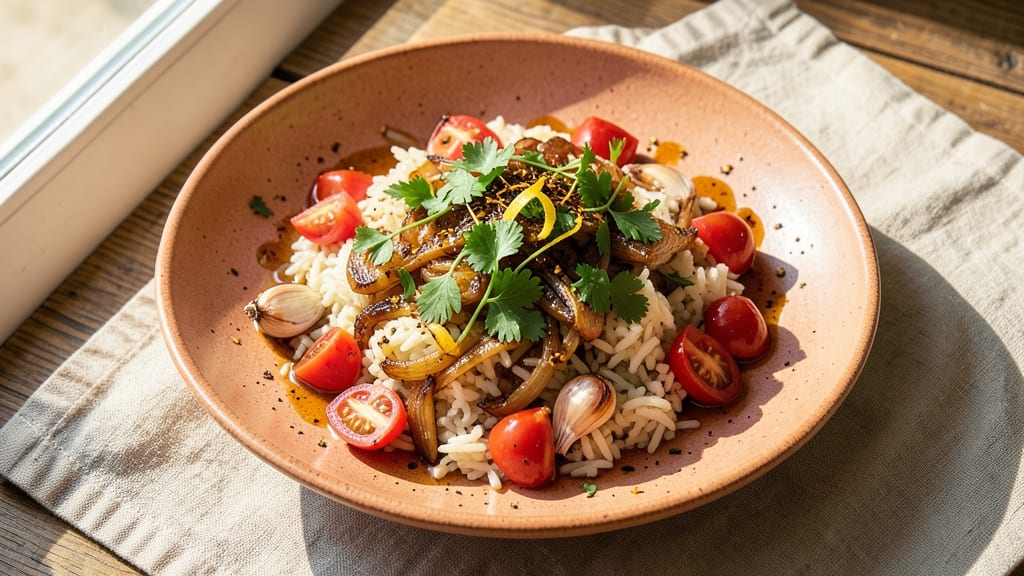 Camargue Red Rice Recipe: Saffron-Infused Crunch With Tender Grains