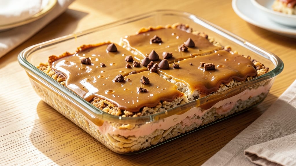 Butterscotch Rice Krispie Bars Recipe: Gooey Caramel Layers and Crunchy Top