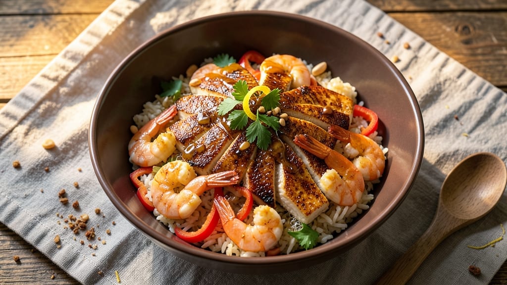 Cava Rice Bowl Recipe: Spanish-Inspired Paella Flavors in 25 Minutes