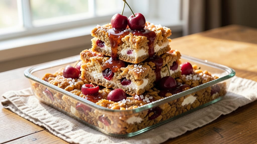 Cherry Rice Krispie Treats Recipe: Juicy Cherry Bursts in Every Crunchy Bite