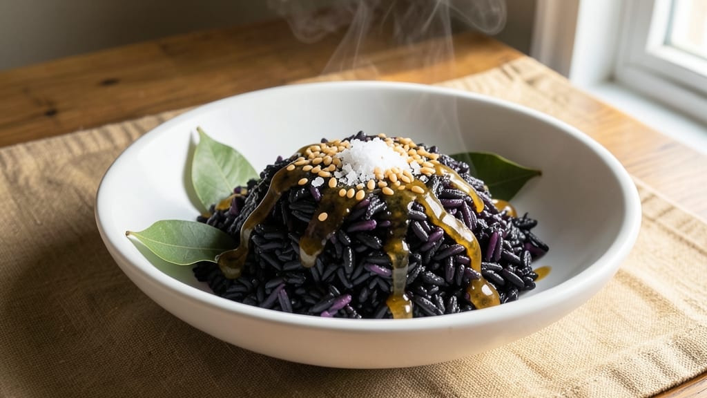 Black Rice Recipe Rice Cooker: Nutty Earthy Grains Steamed to Perfection