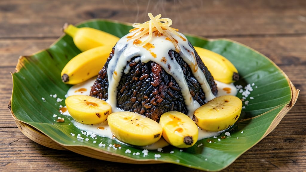 Black Rice Suman Recipe: Fragrant Sticky Coconut-Crusted Bites