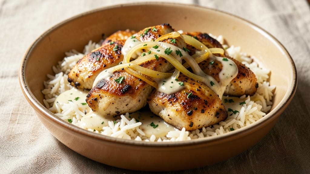 Campbell's Supper Bakes Herb Chicken With Rice Copycat Recipe: One-Pan Creamy Herb Gravy Magic