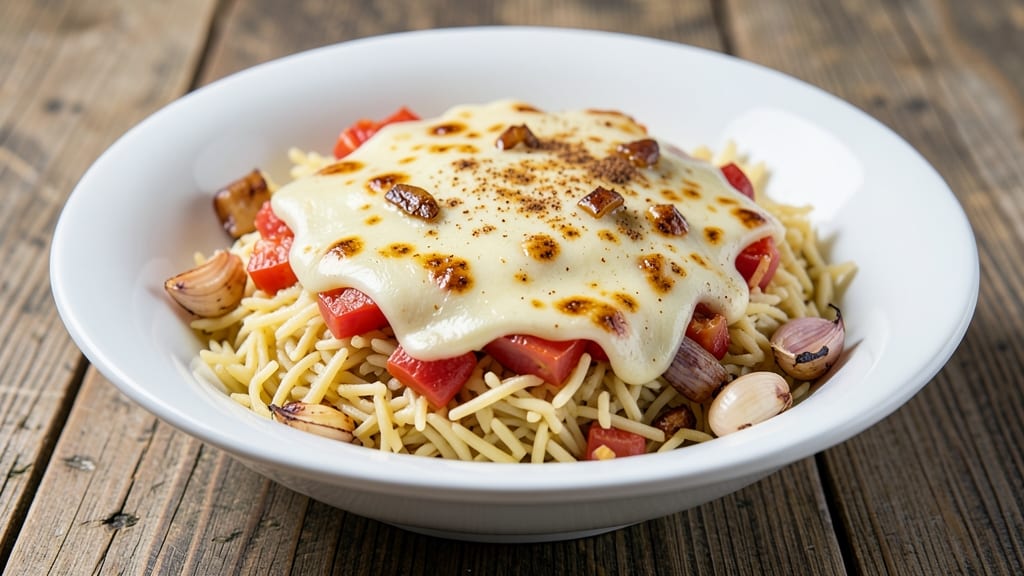 Cheese Rice Indian Recipe: Spiced Tomato Gravy Over Fluffy Basmati