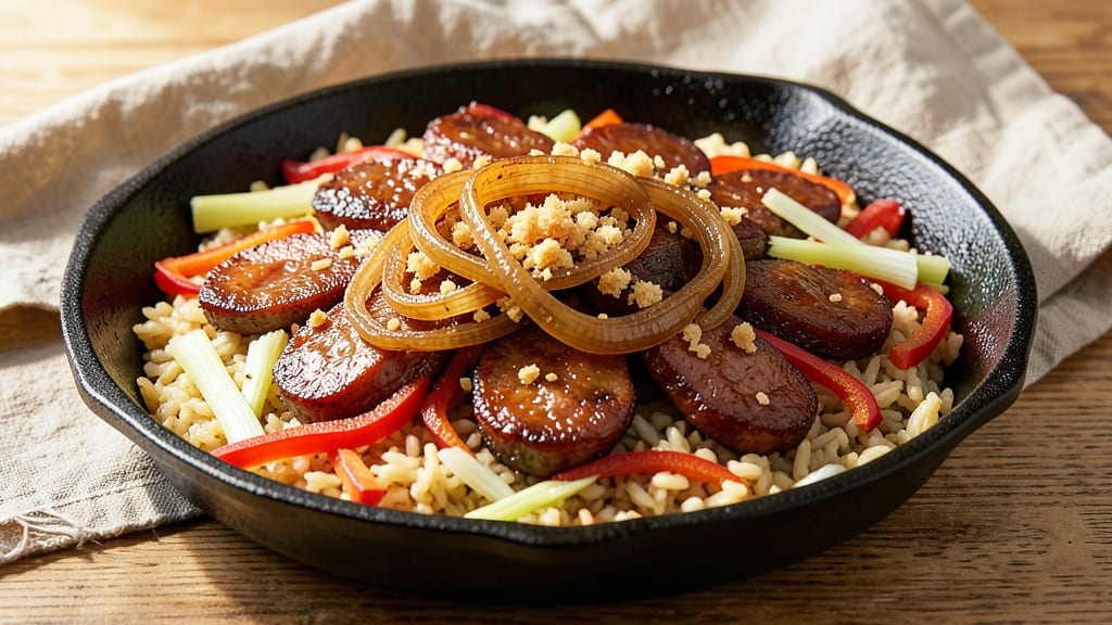 Copycat Zatarain's Dirty Rice Recipe: Smoky Cumin and Andouille One-Pot Magic