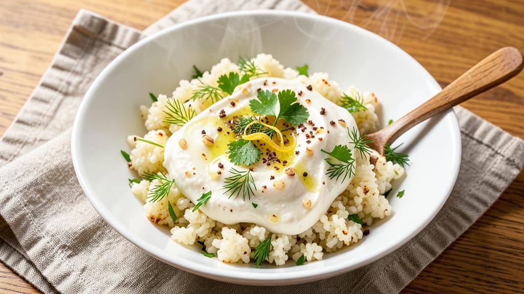 Cauliflower Rice Dressing Recipe: Herb-Infused Creaminess for Low-Carb Meals