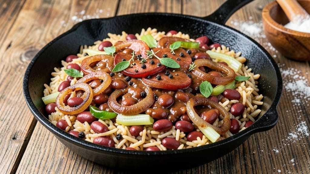 Slow Cooker Cajun Red Beans and Rice Recipe: Deep Smoky Heat With Tender Beans and Fluffy Grains