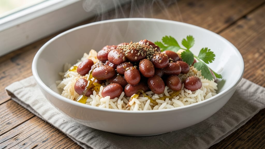 Canned Red Kidney Beans and Rice Recipe: Spiced One-Pot Protein Powerhouse