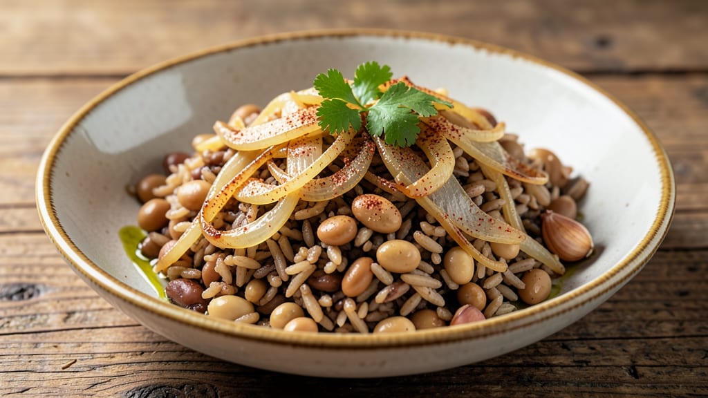 Brown Rice and Garbanzo Beans Recipe: Spiced One-Pot Protein Powerhouse