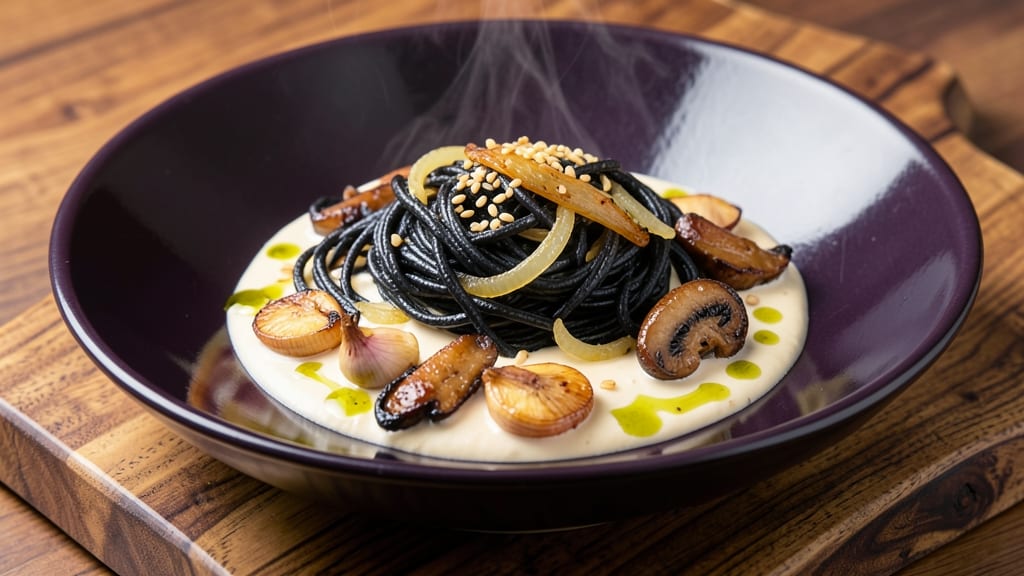Black Rice Pasta Recipe: Deep Umami Swirls With Al Dente Bite