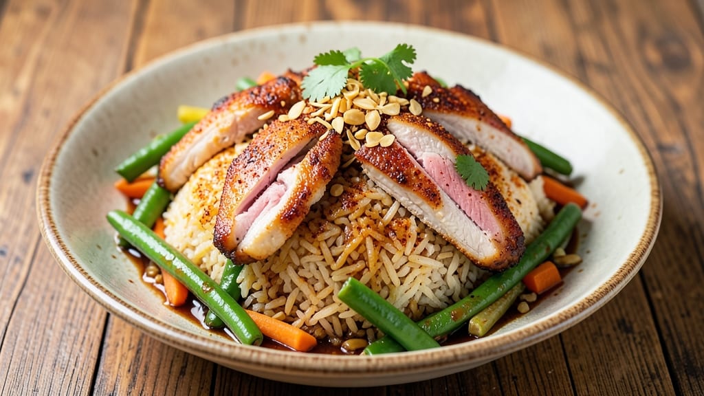 Cambodian Fried Rice Recipe: Fragrant Lemongrass and Kaffir Lime Kick
