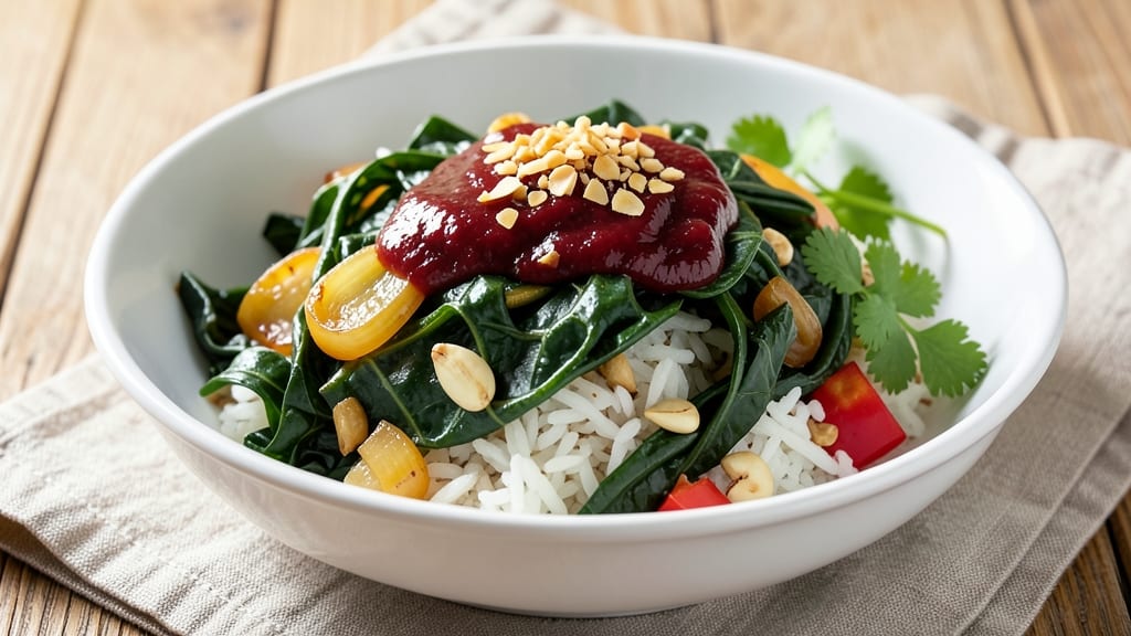 Cassava Leaf and Rice Recipe: West African One-Pot Flavor Bomb
