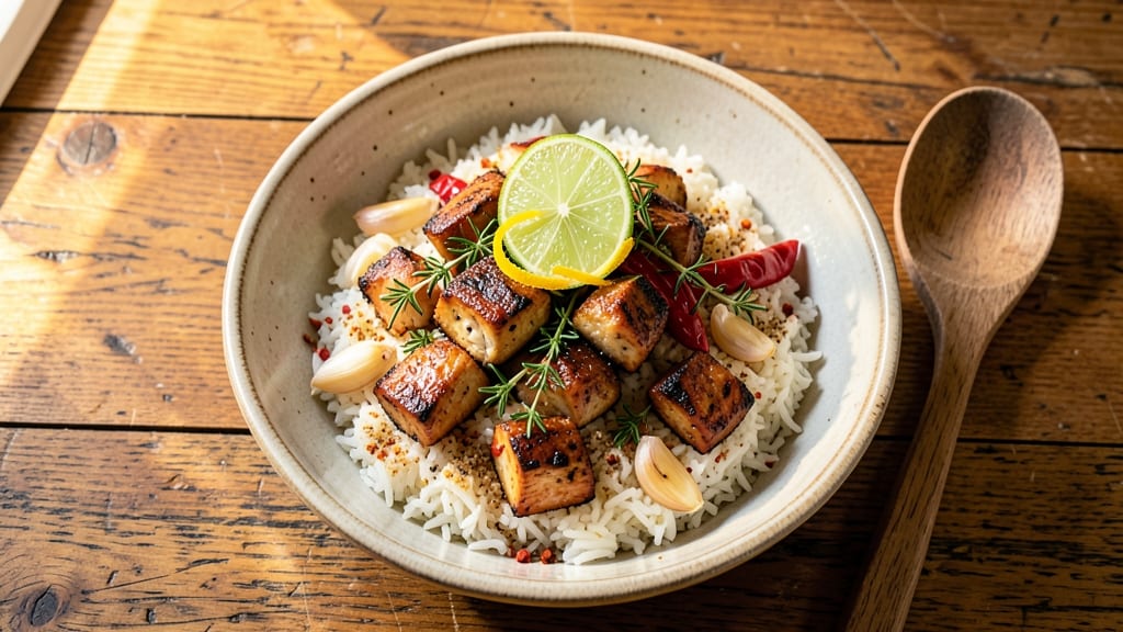 Caribbean-Inspired Rice Bowl Recipe: Tropical Flavor Fusion in One Pan