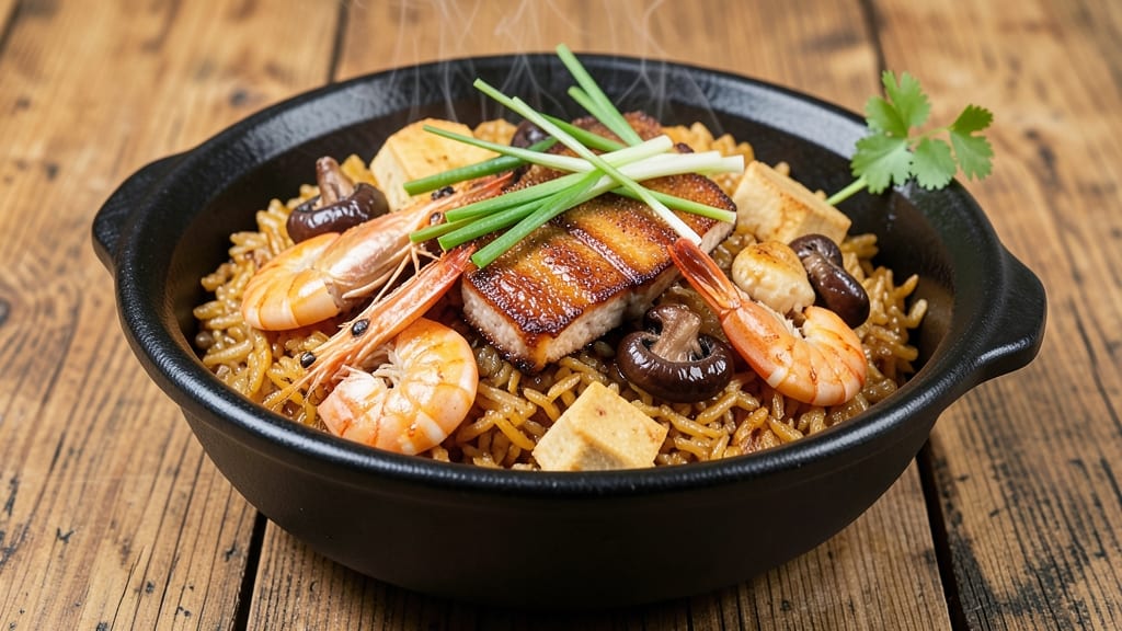 Cantonese Claypot Rice Recipe: Fragrant Wok-Hei Aroma Locked in One Pot