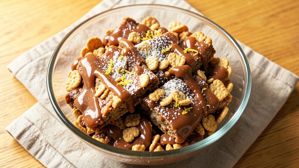 Butterscotch Peanut Butter Rice Krispie Treats Recipe: Rich Caramel Swirls and Nutty Crunch