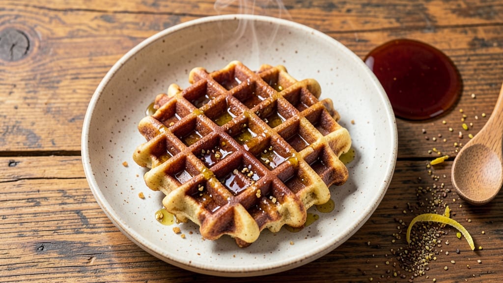 Brown Rice Waffles Recipe: Nutty Crunch Meets Fluffy Sweetness