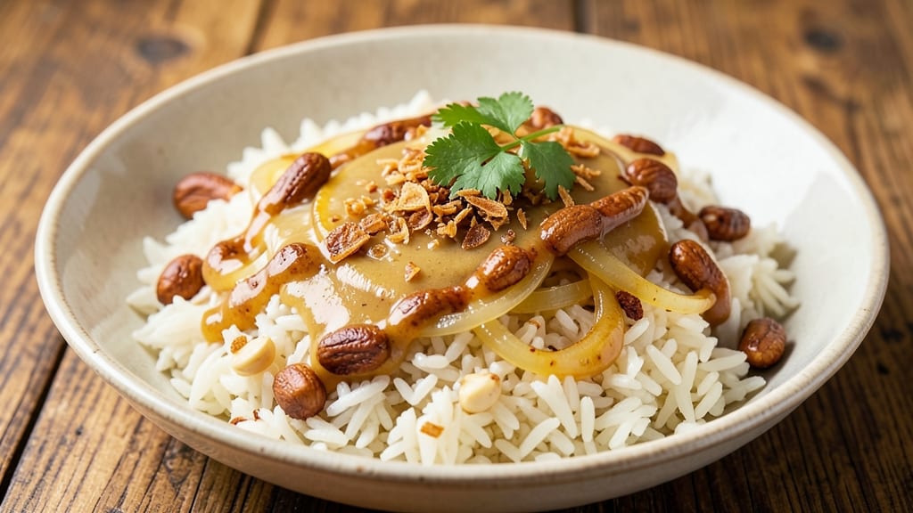 Boma Peanut Rice Recipe: Nutty-Sweet Fragrance That Sticks to Every Grain