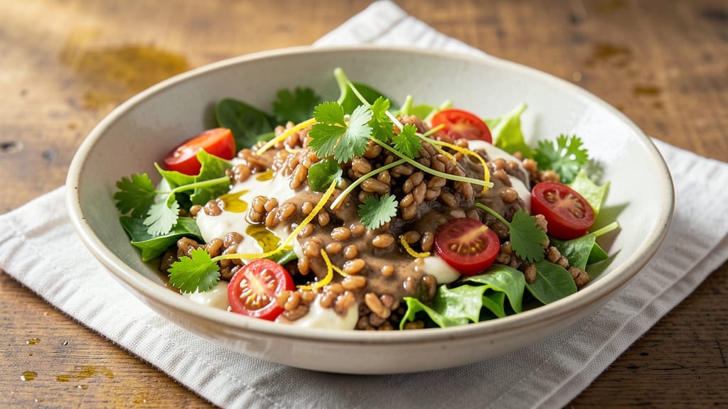 Brown Rice Dressing Recipe: Nutty Earthy Base for Hearty Salads