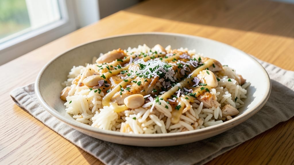 Rice A Roni Rice Pilaf Copycat Recipe: One-Pot Creamy Garlic Herb Magic